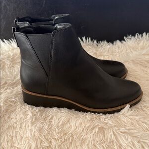 St. John's Bay Black Ankle Booties